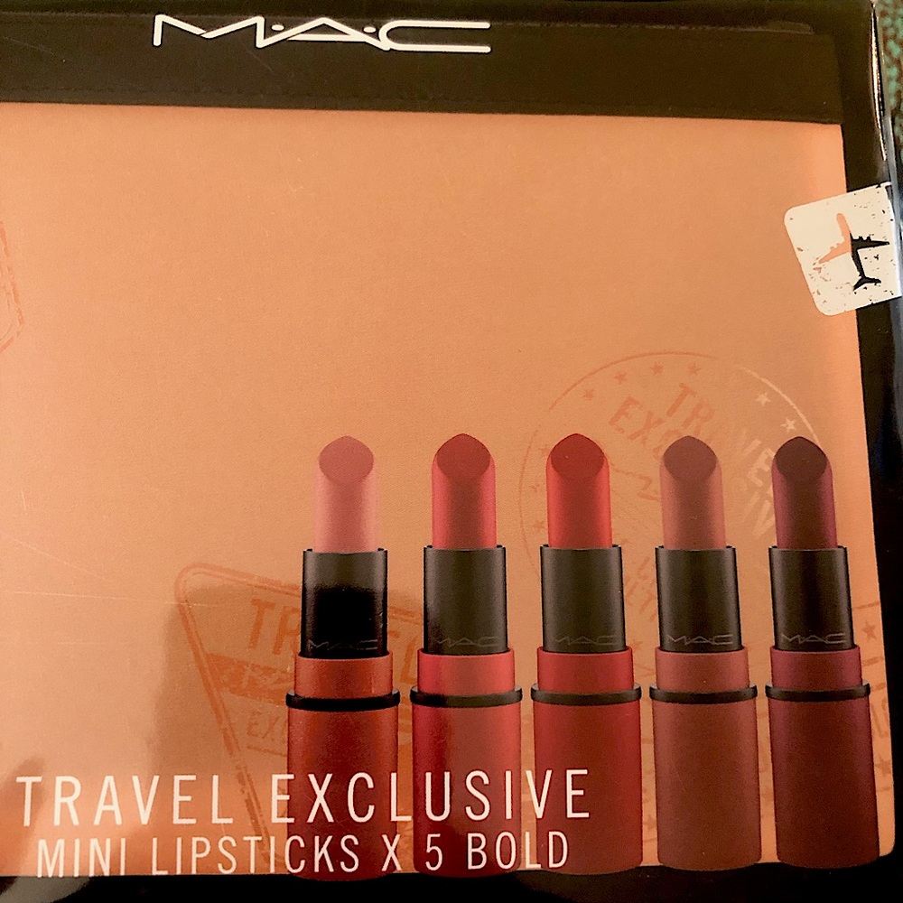 Mac Mini Lipsticks X 5 Bold